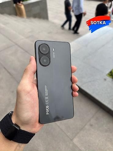 Poco X7 Pro, Б/у, 256 ГБ, цвет - Черный, 2 SIM