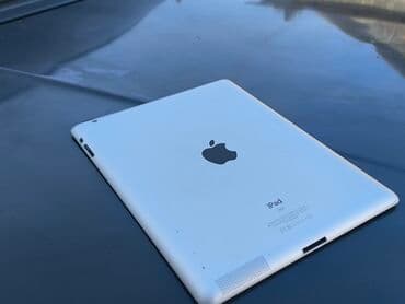 Планшет, Apple, память 16 ГБ, 9" - 10", 2G, Б/у, Классический цвет - Белый