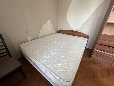 Мебель: Спальный гарнитур в современном древесном декоре (орех/тикам) — 4