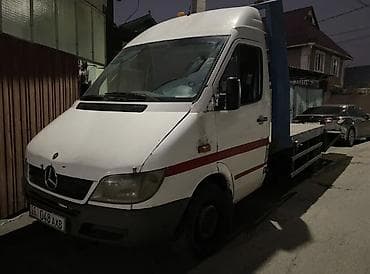 sprinter 906: Эвакуатор, Mercedes-Benz, 2004 г., Ломаная — 1