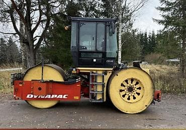 Каток дорожный Dynapac CS142 - Тип: трехколёсно-вальцовый каток