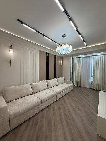 3 комн 9 микрорайон: 3 комнаты, 80 м², Элитка, 9 этаж, Дизайнерский ремонт — 9