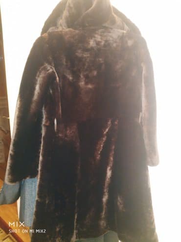 мутоновые шубы: Распродажа!Шуба МУТОН новое обсолютно, с норковым копешоном 42 — 3