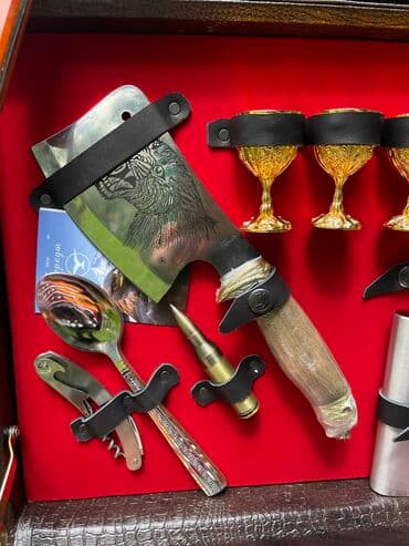 Дрова: Шашлычный люксовый набор в продаже и уже в Бишкеке! Кизлярские наборы — 6