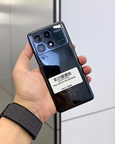 чехол на поко м5: Poco X6 Pro 5G, Б/у, 256 ГБ, цвет - Черный, В рассрочку, 2 SIM — 2