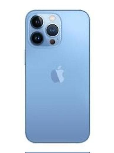 13 про max: IPhone 13 Pro, Б/у, 128 ГБ, Синий, Зарядное устройство, 85 % — 1