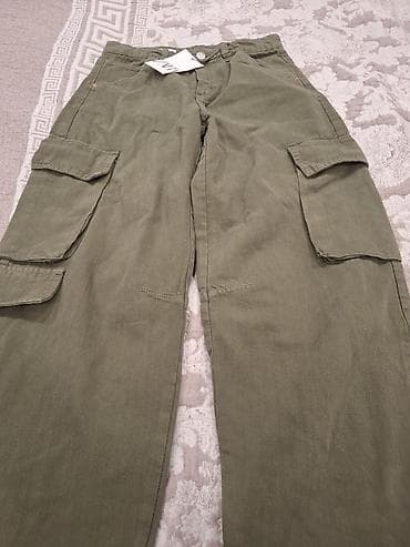 ZARA карго-брюки для подростков - Модель: карго с накладными