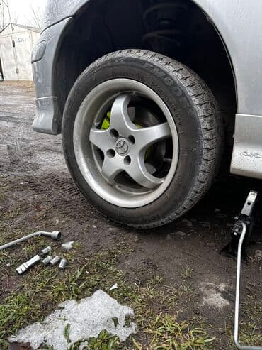 продаю титан диск на ниву: Литые Диски R 15 Toyota, Комплект, отверстий - 4, Б/у — 2