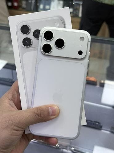 IPhone 17 Pro Max, Серебристый, Коробка
