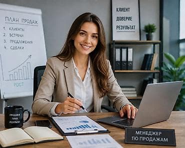 hr manager: Требуется менеджер по продажам График работы 6/1 9:00до 18:00 Адрес — 1