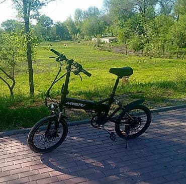 fixed gear: Электровелосипед, Б/у — 2