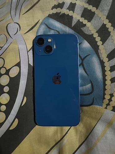mini 5: IPhone 13, Б/у, 128 ГБ, Синий, 69 % — 1
