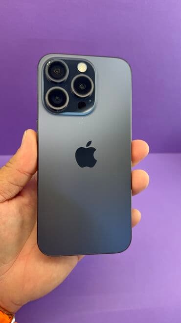 бу телефоны в бишкеке айфон: IPhone 15 Pro, Колдонулган, 128 ГБ, 89 % — 1