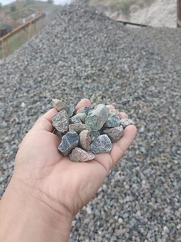 Щебень, Для бетона, В тоннах, Камаз, Зил