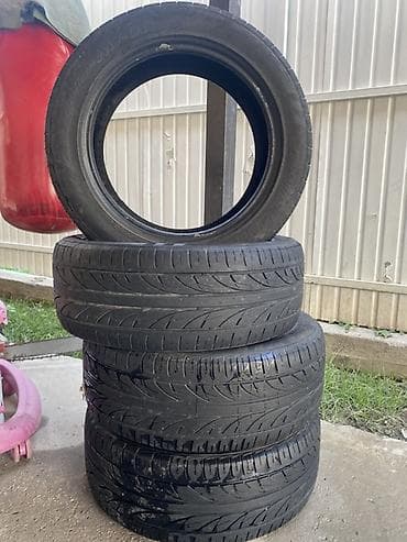 Шины 205 / 55 / R 16, Лето, Б/у, Комплект, Легковые, Bridgestone