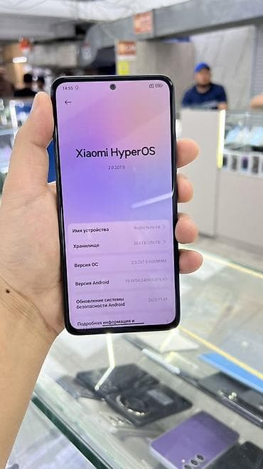 ми нот 14: Redmi, Redmi Note 14, Б/у, 256 ГБ, цвет - Черный, 1 SIM, 2 SIM — 5