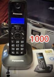 телфонлар: Стационарный телефон Беспроводной, Регулировка уровня громкости, Автоответчик, Дисплей — 6