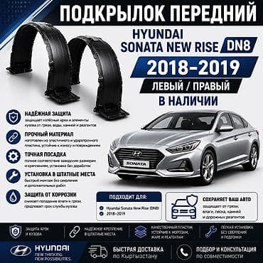 lining pantera: 🚗 Подкрылок передний Hyundai Sonata New Rise 2018–2019 Левый и правый — 1