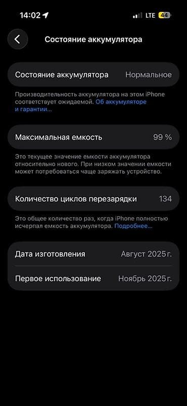 garmin epix 42mm: IPhone 17 Pro, Б/у, 256 ГБ, Оранжевый, Чехол, Кабель, Коробка, 99 % — 3