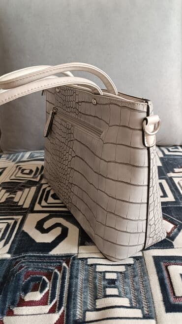 сумки оптом: Классическая сумка, Материал: Искусственная кожа, Застежка на молнии, Женские — 5