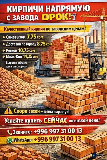 Ремонт и строительство: Пустотелый, дырчатый, Жженый кирпич, Полублок, 250×120×90 — 1