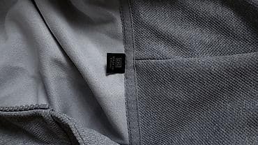 мужские кофты худи: Серая худи на молнии с капюшоном - Цвет: светло-серый меланж - Тип — 2