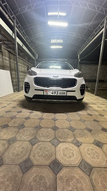 выкуп авто бишкек фит: Kia Sportage: 2017 г., 2 л, Типтроник, Дизель, Кроссовер — 1