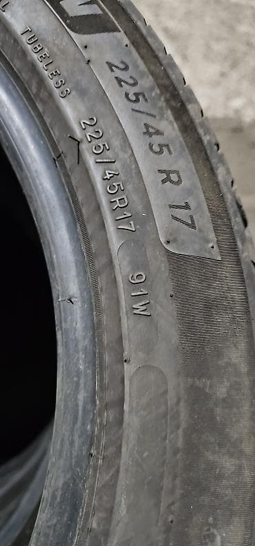 17: Шины 225 / 45 / R 17, Лето, Б/у, Комплект, Легковые, Германия, Michelin — 5