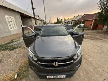 машины на заказ из кореи: Ssangyong Rexton: 2018 г., 2.2 л, Автомат, Дизель, Пикап — 2