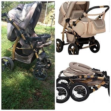 mark spencer: Коляска, цвет - Коричневый, Б/у — 1