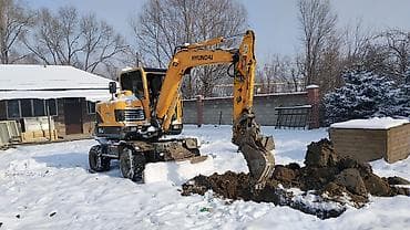 Экскаватор, Hyundai, 2013 г., Колесный