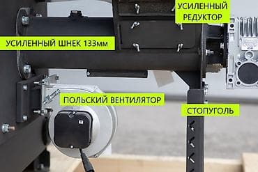 уголь 3000: Твердотопливный котёл Новый, Для дома, Тип управления: Умный — 4