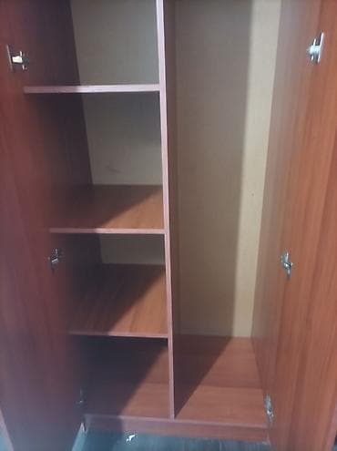 ош кийимдер: Шифоньерлер, кийидер үчүн шкафтар, Түз, ЛДСП — 1