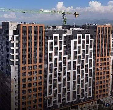 купить квартиру псо бишкек: 1 комната, 46 м², Элитка, 6 этаж, Готовая ПСО (под самоотделку) — 1