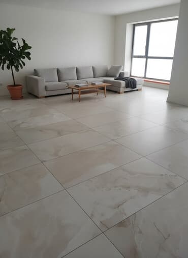 стол тумбовый: Назначение: Для пола, цвет - Бежевый, Глянцевое покрытие, 60x120 см — 2