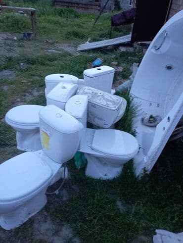 готовые туалеты в бишкеке: Продаю б/у унитазы — 2