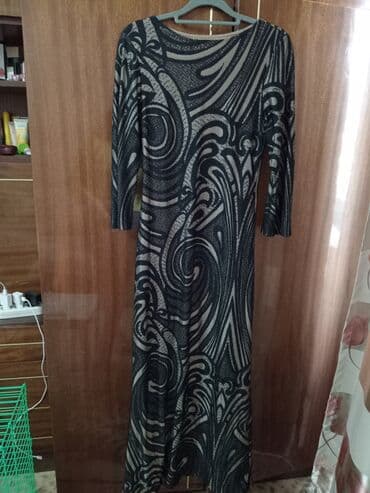 платье с люрексом больших размеров: Платье вечернее 44-46 ткань стрейч — 1