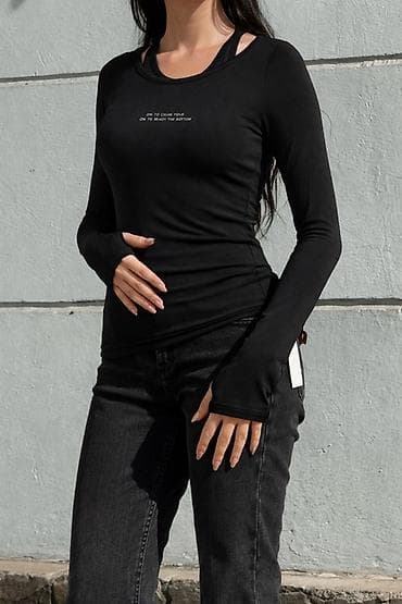 рубашка на девочку: Женская лонгслив-футболка с длинным рукавом. Только оптом от 3шт. Цена — 3