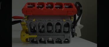 купить системник игровой: Сборная модель работающего двигателя V10 DeSteiner - Набор деталей — 8