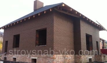 купить декоративный кирпич: Облицовочный Керамический Кирпич (ШОКОЛАД ). Российский — 3