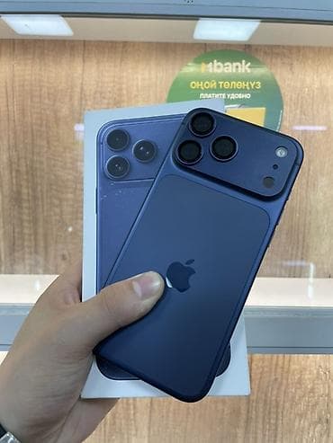 IPhone 17 Pro Max, Новый, 256 ГБ, Синий, Коробка, В рассрочку, 100 %