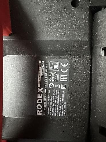 Газонокосилки: Электрическая газонокосилка RODEX - Тип: электрическая, колесная, с — 3