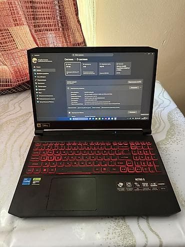 Игровой ноутбук Acer Nitro 5 состояние отличное не много пользовались at lalafo.kg Игровой ноутбук Acer Nitro 5 состояние отличное не много пользовались