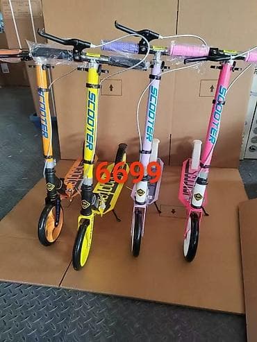 Детский самокат, Двухколёсный