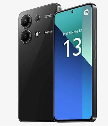 aphone 14 pro max: Redmi, Redmi Note 13, Б/у, 256 ГБ, цвет - Черный, 2 SIM — 1