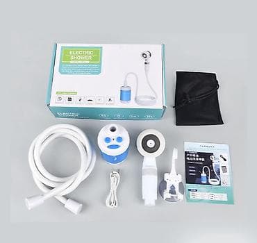 летний душ с подогревом: Портативный душ для кемпинга с аккумулятором Electric Shower Купить в — 6