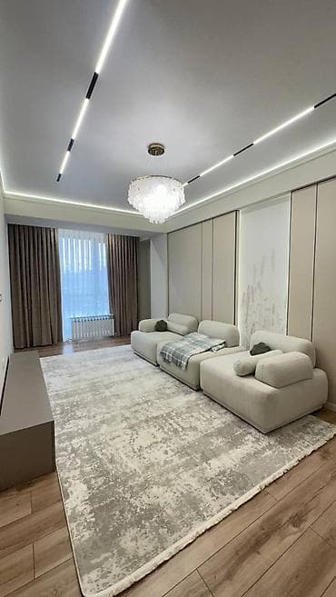 2 комнаты, 76 м², Элитка, 9 этаж, Дизайнерский ремонт