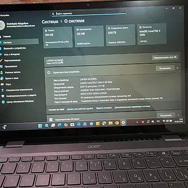 Ноутбук Acer Spin 14 2-in-1 x360 I5 120U(up to 5.0Ghz), 8GB DDR5, 1TB — 5