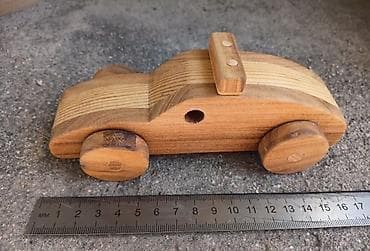 Көркөм өнөр жана коллекциялоо: Деревянные игрушечные машинки ручной работы - Материал: натуральная — 10