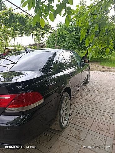 авто грандеур: BMW 7 series: 2007 г., 4.4 л, Бензин, Седан — 4